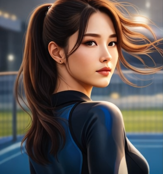 直播吧体育女神大赛B组赛果：美娜独一档 刘畅小楠余霜天云晋级